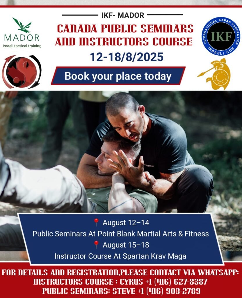 Canada Public Seminars and Instructors Course 12-18/8/2025